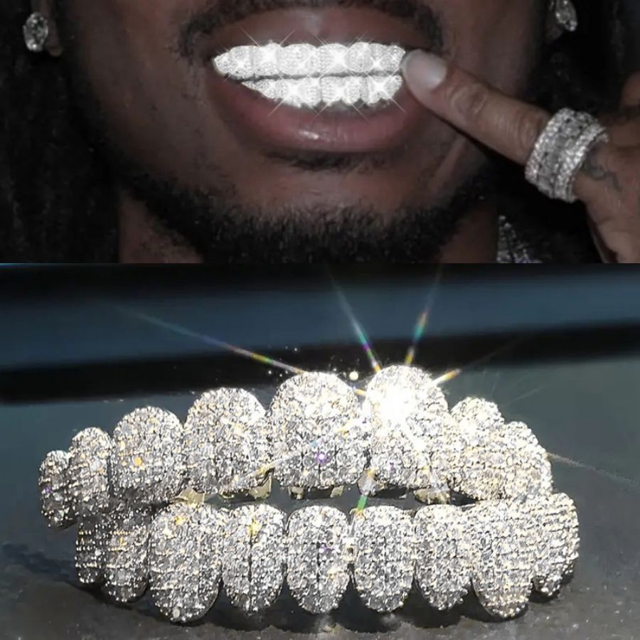 Men'S Accessories For Christmas - RACHELZ хип-хоп 10/10 Iced Out CZ