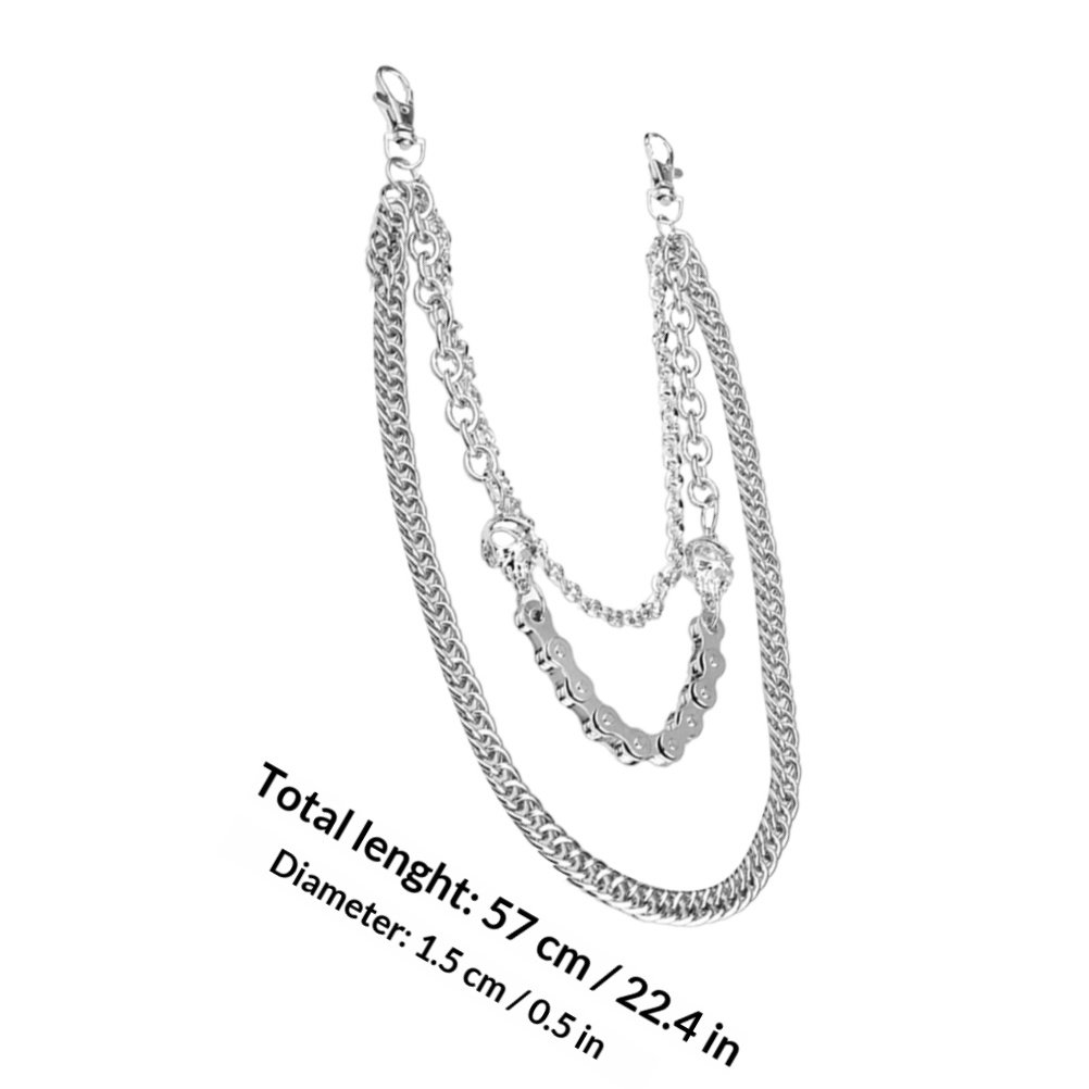 1 шт. серебряная металлическая – обзор и цена Men Accessories In Silver