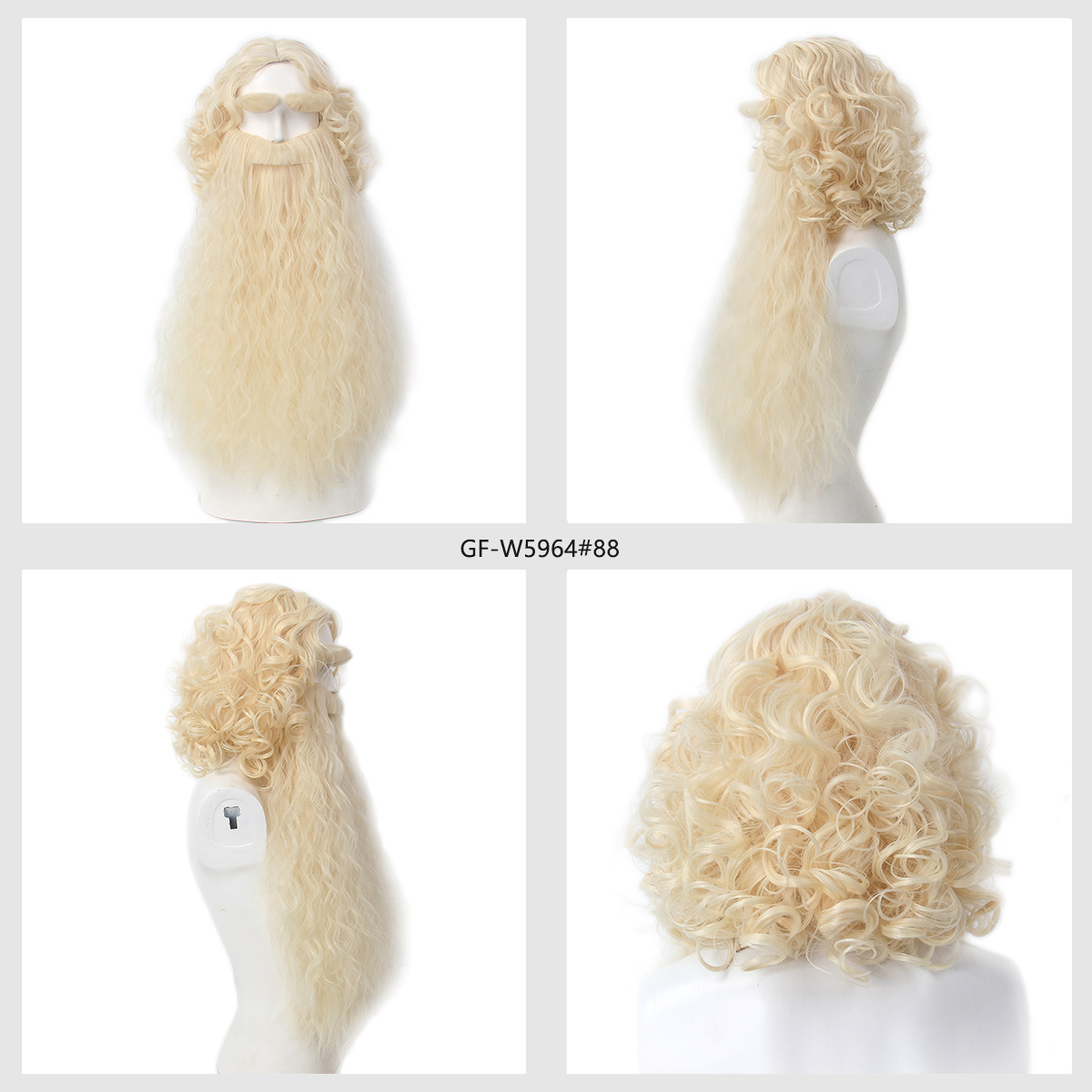 Рождественский парик из волос  – обзор и цена Men'S Accessories For Christmas
