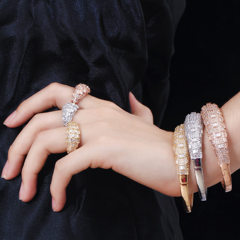 Роскошные женские кольца-манже – обзор и цена Men Accessories Ring And Bracelet